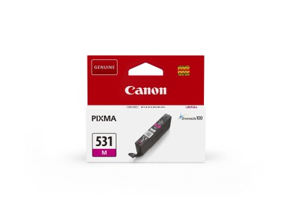 ORIGINALE Canon Cartuccia d'inchiostro magenta CLI-531m 6120C001 475 pagine