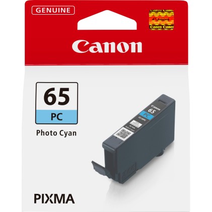 ORIGINALE Canon Cartuccia d&#39;inchiostro cyanfoto CLI-65pc 4220C001 12,6ml