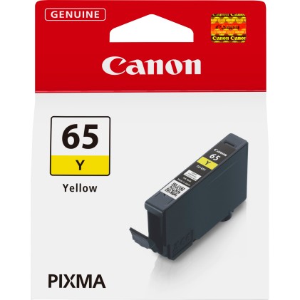ORIGINALE Canon Cartuccia d&#39;inchiostro giallo CLI-65y 4218C001 12,6ml