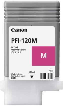 ORIGINALE Canon Cartuccia d&#39;inchiostro magenta PFI-120m 2887C001 130ml