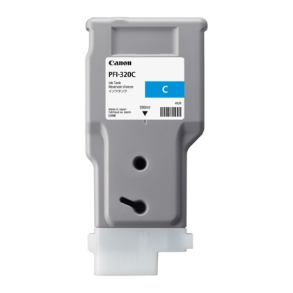 ORIGINALE Canon Cartuccia d&#39;inchiostro ciano PFI-320c 2891C001 300ml