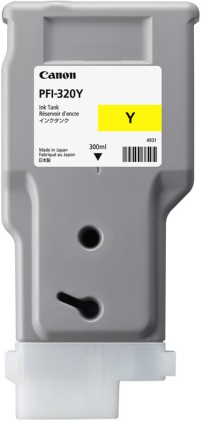 ORIGINALE Canon Cartuccia d&#39;inchiostro giallo PFI-320y 2893C001 300ml