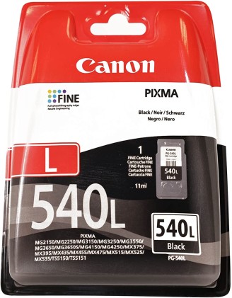 ORIGINALE Canon Cartuccia d'inchiostro nero PG-540L 5224B001 300 pagine 11ml