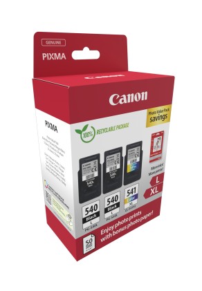 ORIGINALE Canon Multipack nero / differenti colori PG-540L+CL-541XL 5224B017 700 pagine