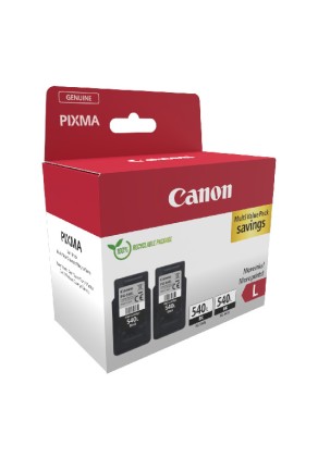 ORIGINALE Canon Multipack nero PG-540L Twin 5224B020 300 pagine