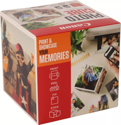 ORIGINALE Canon Value Pack nero / differenti colori PG-540+CL-541 Photo Cube Creative Pack + 13x13 cm Fotopapier 40 fogli 360 pagine