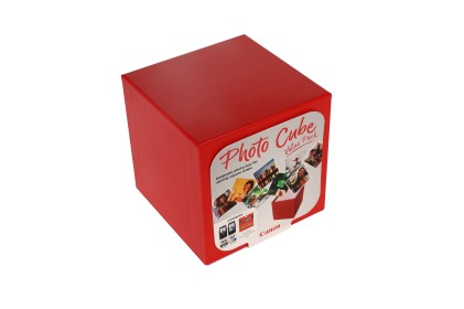 ORIGINALE Canon Value Pack nero / differenti colori PG-560+CL-561 Photo Cube + 13x13 cm Photo Paper Plus Glossy II 40 Blatt 360 pagine