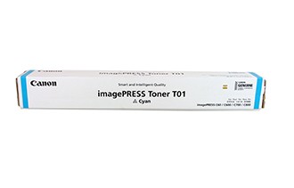 ORIGINALE Canon toner ciano T01 c 8067B001 39500 pagine
