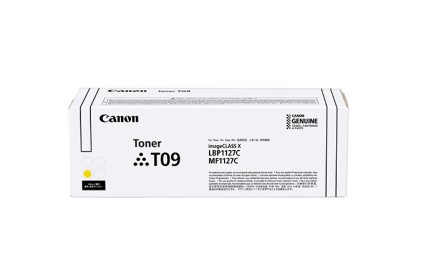 ORIGINALE Canon toner giallo T09 y 3017C006 5900 pagine