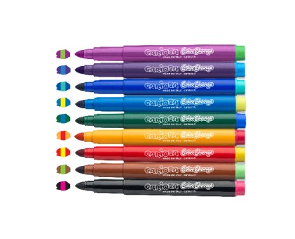 Carioca ColorChange marcatore Extra grassetto Multicolore 10 pz