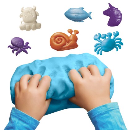 Carioca 43179 composto per ceramica e modellazione Pasta modellabile 225 g Blu, Rosso, Giallo 3 pz