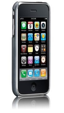 Barely There Custodia Gray Rubber per iPhone 3G/3GS