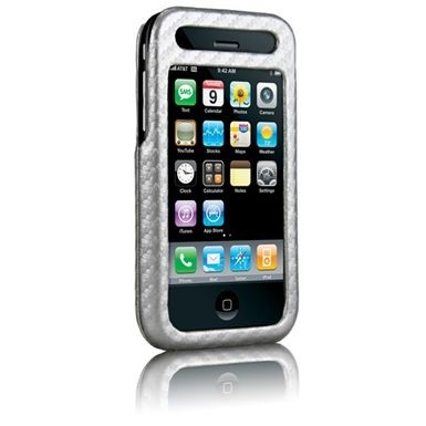 Custodia Carbon Fiber Silver per iPhone 3G/3GS