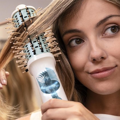 Cecotec CeramicCare Allin1 Spazzola ad aria calda Vapore Bianco 1500 W