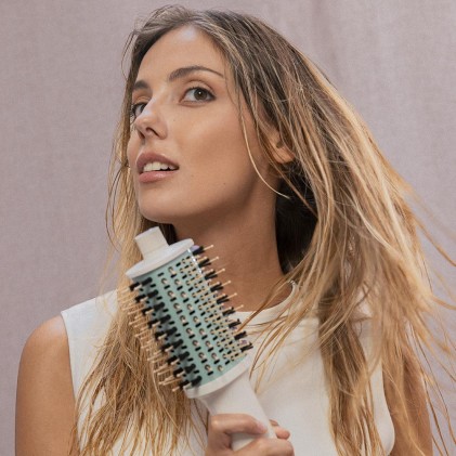 Cecotec CeramicCare Allin1 Spazzola ad aria calda Vapore Bianco 1500 W