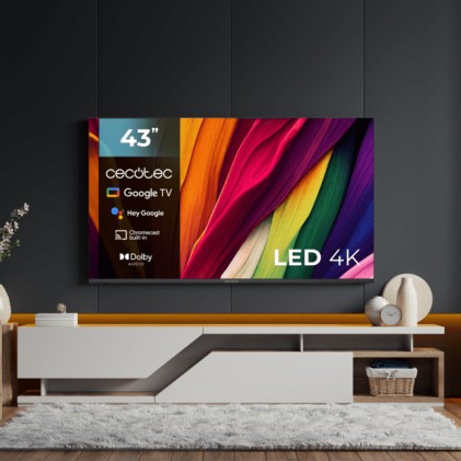 Cecotec ALU40043 109,2 cm (43") 4K Ultra HD Smart TV Nero