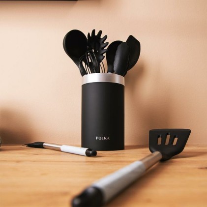 Cecotec 01185 set di utensili da cucina 9 pz Nero