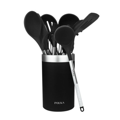 Cecotec 01185 set di utensili da cucina 9 pz Nero