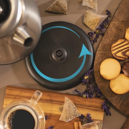 Cecotec Thermosense 620 Retro Steel bollitore elettrico 1,7 L 2200 W Acciaio inox