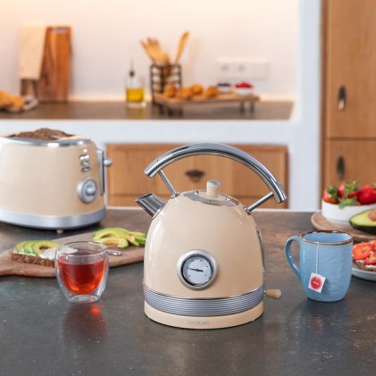 Cecotec ThermoSense 420 bollitore elettrico 1,8 L 2200 W Beige