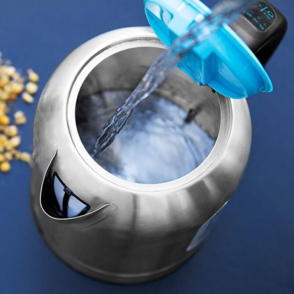 Cecotec ThermoSense 290 bollitore elettrico 1,7 L 2200 W Nero, Acciaio inossidabile