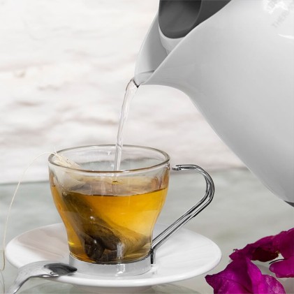 Cecotec 01517 bollitore elettrico 1 L 1100 W Grigio, Bianco