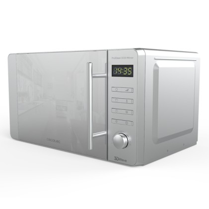 Cecotec 01532 forno a microonde Argento Solo microonde Superficie piana 20 L 700 W