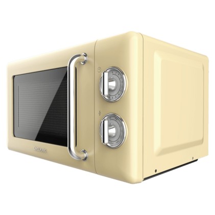 Cecotec 01708 forno a microonde Beige, Acciaio inox Microonde con grill Superficie piana 20 L 700 W