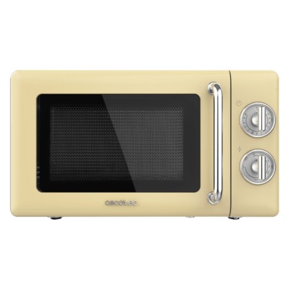 Cecotec 01708 forno a microonde Beige, Acciaio inox Microonde con grill Superficie piana 20 L 700 W