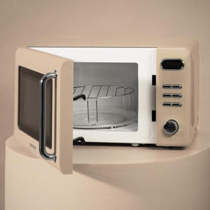 Cecotec 01714 forno a microonde Beige Microonde con grill Superficie piana 20 L 700 W