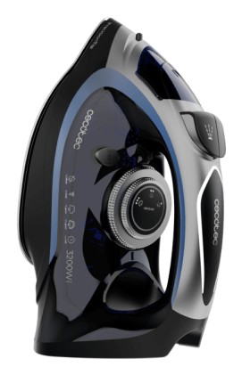 Cecotec IronHero 3200 Force Anodized Ferro da stiro a secco e a vapore 3200 W Nero, Blu, Grigio
