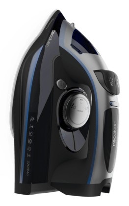 Cecotec IronHero 3200 i-Pump Ferro da stiro a secco e a vapore Piastra antiaderente 3200 W Nero, Blu, Grigio