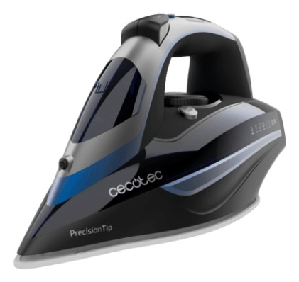 Cecotec IronHero 3200 i-Pump Ferro da stiro a secco e a vapore Piastra antiaderente 3200 W Nero, Blu, Grigio