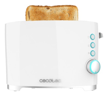 Cecotec Toast&Taste Double W 7 2 fetta/e 650 W Bianco