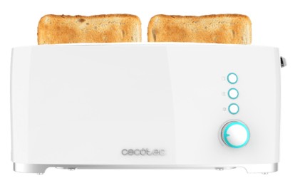 Cecotec Toast&Taste Extra W 7 2 fetta/e 1000 W Bianco