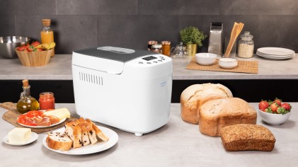 Cecotec Bread&Co 1500 PerfectCook macchina per il pane Acciaio inox, Bianco