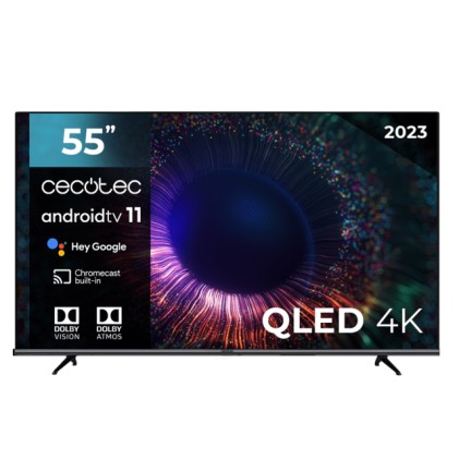 Cecotec 02568 TV 139,7 cm (55") 4K Ultra HD Smart TV Wi-Fi Nero