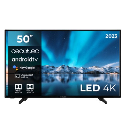 Cecotec ALU00050 127 cm (50") 4K Ultra HD Smart TV Wi-Fi Nero