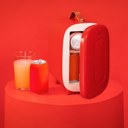 Cecotec 02690 frigorifero Libera installazione 4 L Rosso