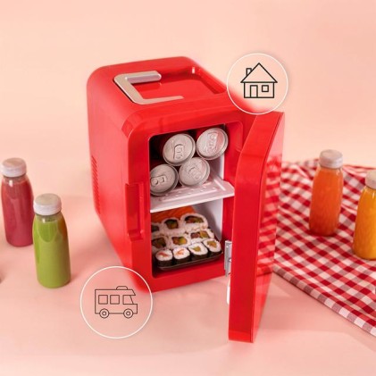 Cecotec 02697 frigorifero Libera installazione 6 L Rosso
