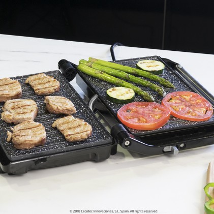 Cecotec Rock&acute;nGrill 750 Full Open Griglia di contatto