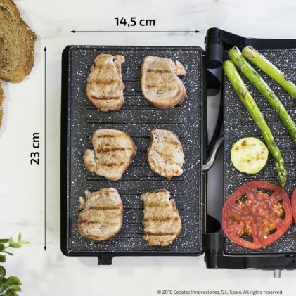 Cecotec Rock&acute;nGrill 750 Full Open Griglia di contatto