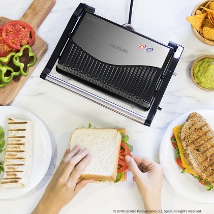Cecotec Rock&acute;nGrill 750 Full Open Griglia di contatto