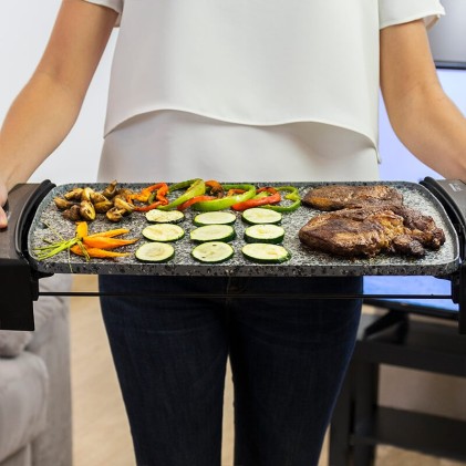 Cecotec 03053 griglia per raclette 2150 W Nero, Grigio