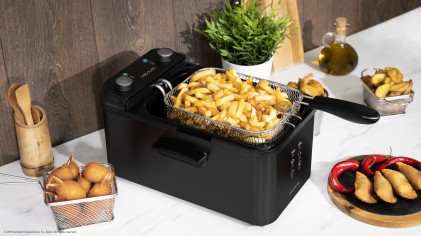 Cecotec CleanFry Infinity 3000 Singolo 3 L Indipendente 2400 W Friggitrice Nero