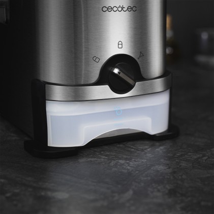 Cecotec CleanFry Infinity 3000 ProFilter Singolo 3 L 2400 W Friggitrice Nero, Acciaio inox