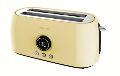 Cecotec 03110 tostapane 6 4 fetta/e 1500 W Giallo