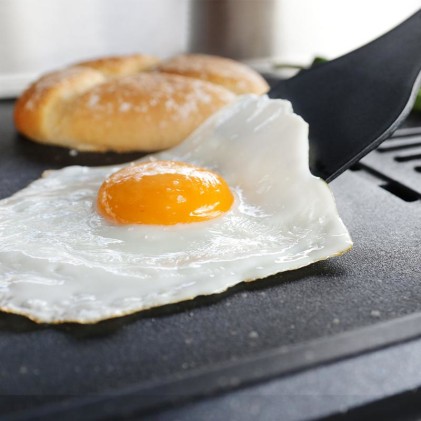 Cecotec PerfectRoast 3000 Barbacoa Electrica de Sobremesa - 3000W - Grill y Plancha - Placa Extraible Antiadherente - Control de Temperatura Independiente - Bandeja Recogegrasas - Color Negro y Gris