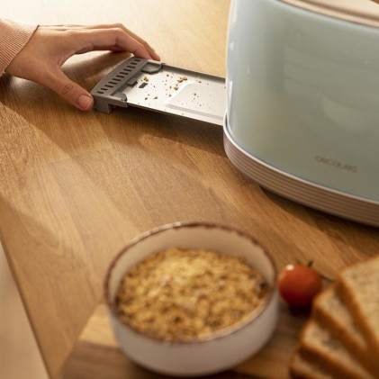 Cecotec Vintage 800 2 fetta/e 850 W Blu