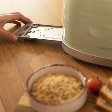 Cecotec Vintage 800 2 fetta/e 850 W Verde